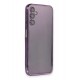 Newface Samsung Galaxy A14 4G Kılıf Razer Lensli Silikon - Mor Newface Samsung Galaxy A14 4G Kılıf Razer Lensli Silikon - Mor