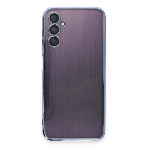 Newface Samsung Galaxy A14 4G Kılıf Razer Lensli Silikon - Açık Mavi Newface Samsung Galaxy A14 4G Kılıf Razer Lensli Silikon - Açık Mavi