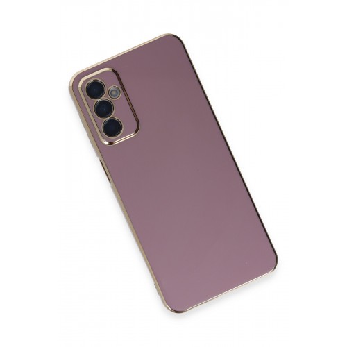 Newface Samsung Galaxy A14 4G Kılıf Volet Silikon - Mor Newface Samsung Galaxy A14 4G Kılıf Volet Silikon - Mor