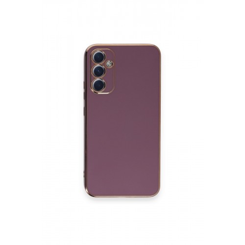 Newface Samsung Galaxy A34 5G Kılıf Volet Silikon - Mor Newface Samsung Galaxy A34 5G Kılıf Volet Silikon - Mor