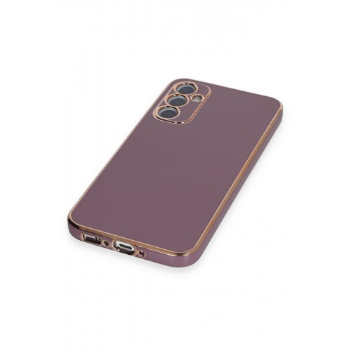 Newface Samsung Galaxy A34 5G Kılıf Volet Silikon - Mor Newface Samsung Galaxy A34 5G Kılıf Volet Silikon - Mor