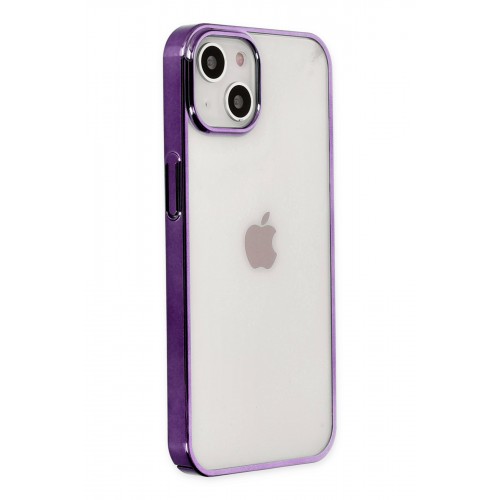 Newface iPhone 14 Kılıf Element Silikon - Mor Newface iPhone 14 Kılıf Element Silikon - Mor