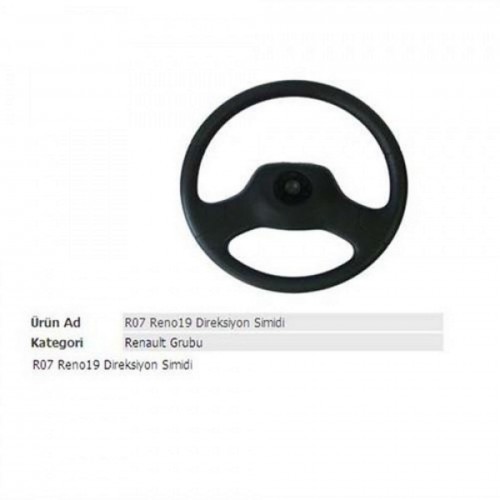 DİREKSİYON SİMİDİ R19 KAPAKSIZ 00019 DİREKSİYON SİMİDİ R19 KAPAKSIZ 00019