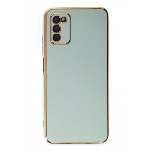 Newface Samsung Galaxy A03S Kılıf Volet Silikon - Açık Yeşil Newface Samsung Galaxy A03S Kılıf Volet Silikon - Açık Yeşil