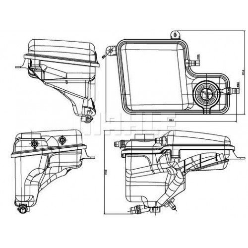 YEDEK SU DEPOSU BMW E65 E66 N52 N54 YEDEK SU DEPOSU BMW E65 E66 N52 N54