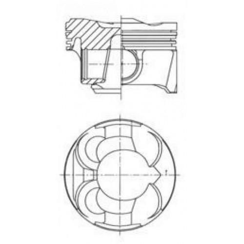 PISTON SEGMAN STD 77.00mm BMW N13 B16 F20 F30 MINI N18 R55 R56 R58 R59 R60 PEUGEOT 5FW EP6 5008 308 3008 207 CITROEN C3 C4 PISTON SEGMAN STD 77.00mm BMW N13 B16 F20 F30 MINI N18 R55 R56 R58 R59 R60 PEUGEOT 5FW EP6 5008 308 3008 207 CITROEN C3 C4
