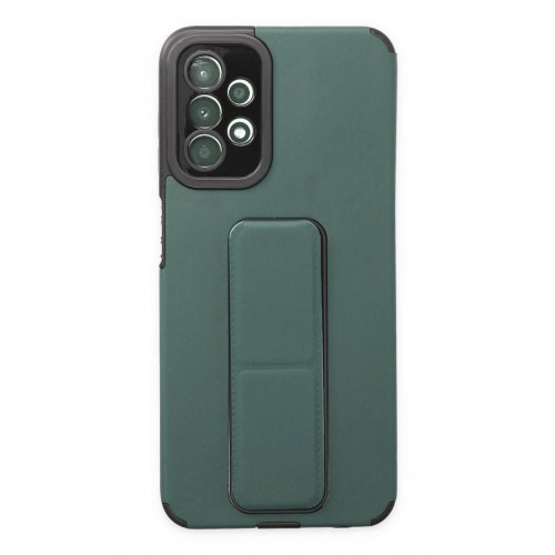 Newface Samsung Galaxy A13 4G Kılıf Mega Standlı Silikon - Yeşil Newface Samsung Galaxy A13 4G Kılıf Mega Standlı Silikon - Yeşil