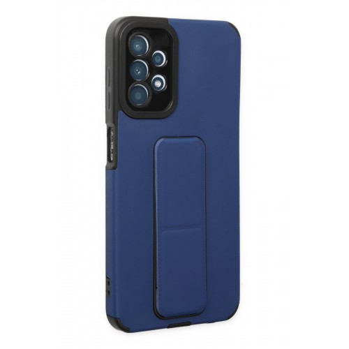 Newface Samsung Galaxy A23 4G Kılıf Mega Standlı Silikon - Mavi Newface Samsung Galaxy A23 4G Kılıf Mega Standlı Silikon - Mavi