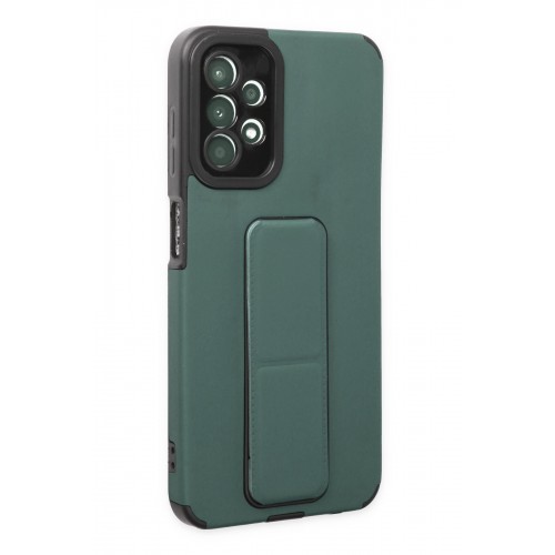 Newface Samsung Galaxy A23 4G Kılıf Mega Standlı Silikon - Yeşil Newface Samsung Galaxy A23 4G Kılıf Mega Standlı Silikon - Yeşil