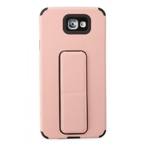 Newface Samsung Galaxy J7 Prime Kılıf Mega Standlı Silikon - Pudra Newface Samsung Galaxy J7 Prime Kılıf Mega Standlı Silikon - Pudra