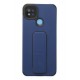 Newface Xiaomi Redmi 9C Kılıf Mega Standlı Silikon - Mavi Newface Xiaomi Redmi 9C Kılıf Mega Standlı Silikon - Mavi