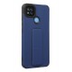 Newface Xiaomi Redmi 9C Kılıf Mega Standlı Silikon - Mavi Newface Xiaomi Redmi 9C Kılıf Mega Standlı Silikon - Mavi