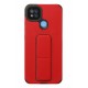 Newface Xiaomi Redmi 9C Kılıf Mega Standlı Silikon - Kırmızı Newface Xiaomi Redmi 9C Kılıf Mega Standlı Silikon - Kırmızı