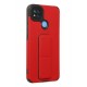 Newface Xiaomi Redmi 9C Kılıf Mega Standlı Silikon - Kırmızı Newface Xiaomi Redmi 9C Kılıf Mega Standlı Silikon - Kırmızı