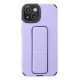 Newface iPhone 14 Kılıf Mega Standlı Silikon - Lila Newface iPhone 14 Kılıf Mega Standlı Silikon - Lila