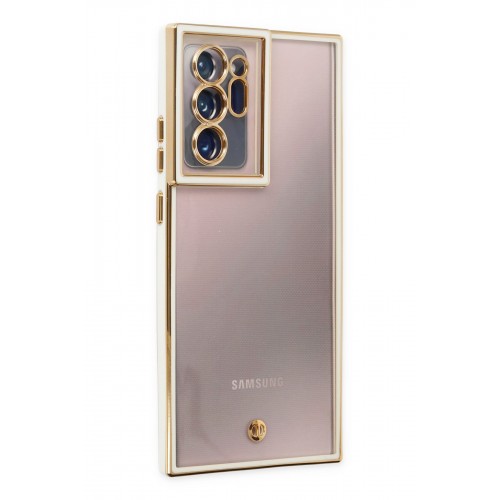 Newface Samsung Galaxy Note 20 Ultra Kılıf Liva Lens Silikon - Beyaz Newface Samsung Galaxy Note 20 Ultra Kılıf Liva Lens Silikon - Beyaz