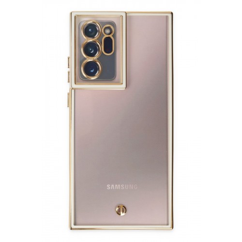 Newface Samsung Galaxy Note 20 Ultra Kılıf Liva Lens Silikon - Beyaz Newface Samsung Galaxy Note 20 Ultra Kılıf Liva Lens Silikon - Beyaz