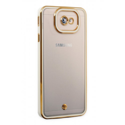 Newface Samsung Galaxy J7 Prime Kılıf Liva Lens Silikon - Beyaz Newface Samsung Galaxy J7 Prime Kılıf Liva Lens Silikon - Beyaz