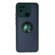 Newface Xiaomi Poco C40 Kılıf Montreal Yüzüklü Silikon Kapak - Yeşil