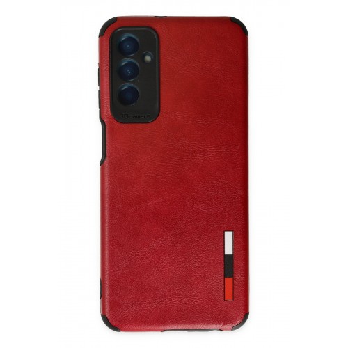 Newface Samsung Galaxy M13 Kılıf Loop Deri Silikon - Kırmızı Newface Samsung Galaxy M13 Kılıf Loop Deri Silikon - Kırmızı