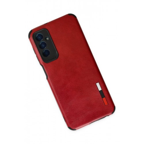 Newface Samsung Galaxy M13 Kılıf Loop Deri Silikon - Kırmızı Newface Samsung Galaxy M13 Kılıf Loop Deri Silikon - Kırmızı