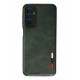 Newface Samsung Galaxy M13 Kılıf Loop Deri Silikon - Yeşil