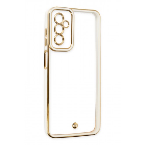 Newface Samsung Galaxy A04S Kılıf Liva Lens Silikon - Beyaz Newface Samsung Galaxy A04S Kılıf Liva Lens Silikon - Beyaz
