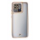 Newface Xiaomi Poco C40 Kılıf Liva Lens Silikon - Pudra Newface Xiaomi Poco C40 Kılıf Liva Lens Silikon - Pudra