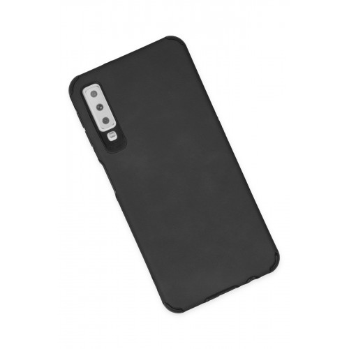 Newface Samsung Galaxy A7 2018 Kılıf Loop Deri Silikon - Siyah Newface Samsung Galaxy A7 2018 Kılıf Loop Deri Silikon - Siyah
