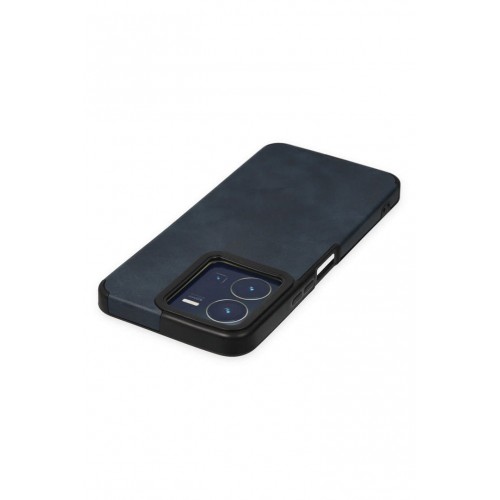 Newface Vivo Y35 Kılıf Loop Deri Silikon - Lacivert Newface Vivo Y35 Kılıf Loop Deri Silikon - Lacivert