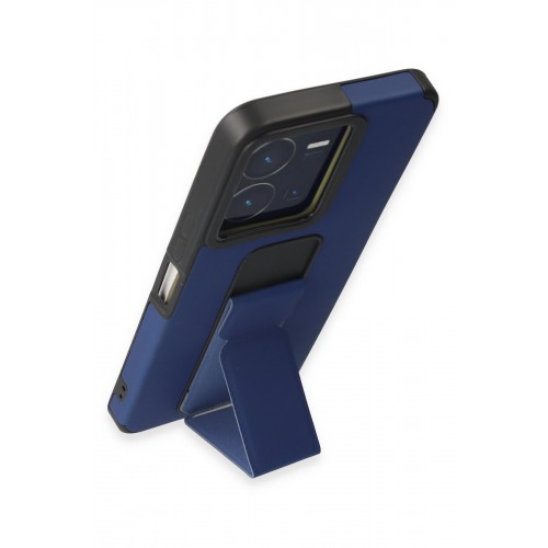 Newface Vivo Y35 Kılıf Mega Standlı Silikon - Mavi Newface Vivo Y35 Kılıf Mega Standlı Silikon - Mavi