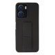 Newface Vivo Y16 Kılıf Mega Standlı Silikon - Siyah Newface Vivo Y16 Kılıf Mega Standlı Silikon - Siyah