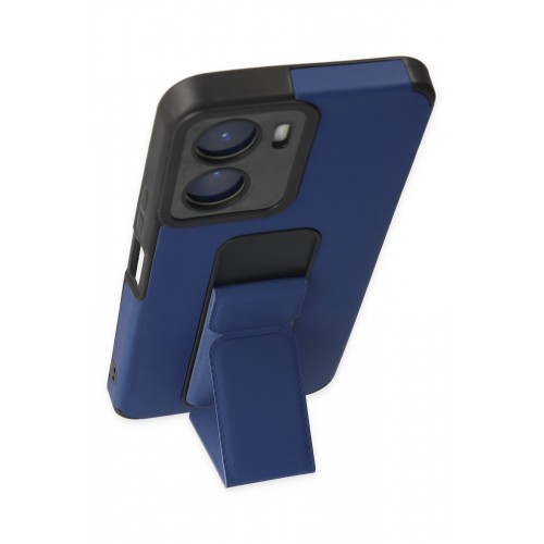 Newface Vivo Y16 Kılıf Mega Standlı Silikon - Mavi Newface Vivo Y16 Kılıf Mega Standlı Silikon - Mavi
