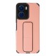 Newface Vivo Y16 Kılıf Mega Standlı Silikon - Pudra