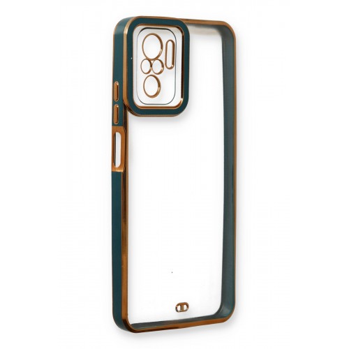 Newface Xiaomi Poco M5s Kılıf Liva Lens Silikon - Yeşil Newface Xiaomi Poco M5s Kılıf Liva Lens Silikon - Yeşil