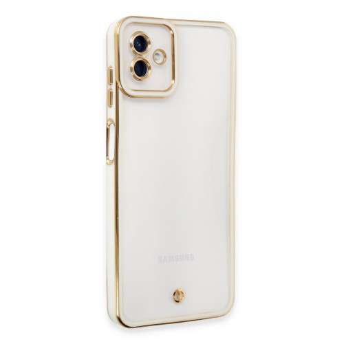 Newface Samsung Galaxy A04 Kılıf Liva Lens Silikon - Beyaz Newface Samsung Galaxy A04 Kılıf Liva Lens Silikon - Beyaz