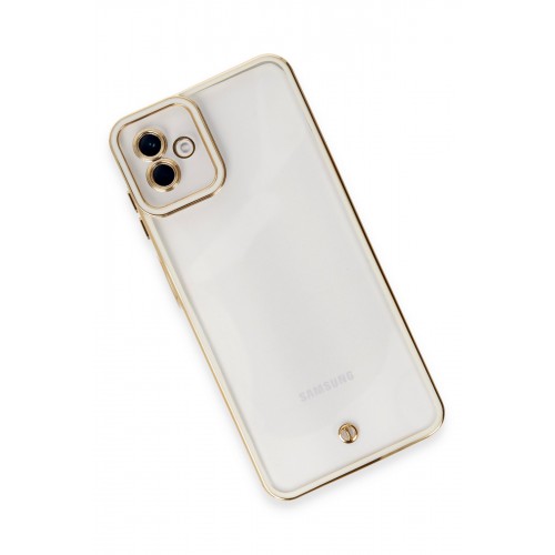 Newface Samsung Galaxy A04 Kılıf Liva Lens Silikon - Beyaz Newface Samsung Galaxy A04 Kılıf Liva Lens Silikon - Beyaz