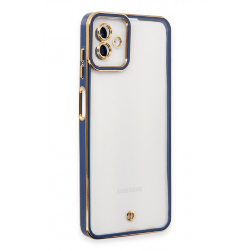 Newface Samsung Galaxy A04 Kılıf Liva Lens Silikon - Mavi Newface Samsung Galaxy A04 Kılıf Liva Lens Silikon - Mavi