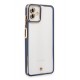 Newface Samsung Galaxy A04 Kılıf Liva Lens Silikon - Mavi Newface Samsung Galaxy A04 Kılıf Liva Lens Silikon - Mavi