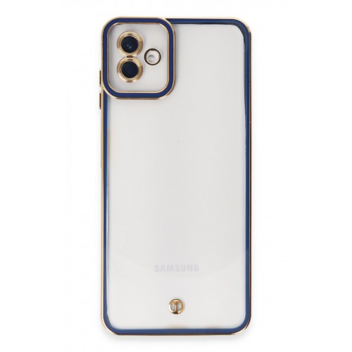 Newface Samsung Galaxy A04 Kılıf Liva Lens Silikon - Mavi Newface Samsung Galaxy A04 Kılıf Liva Lens Silikon - Mavi