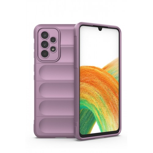 Newface Samsung Galaxy A33 5G Kılıf Optimum Silikon - Mor Newface Samsung Galaxy A33 5G Kılıf Optimum Silikon - Mor