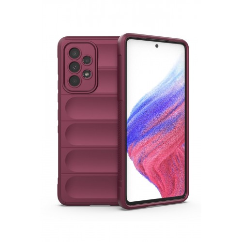 Newface Samsung Galaxy A53 5G Kılıf Optimum Silikon - Bordo Newface Samsung Galaxy A53 5G Kılıf Optimum Silikon - Bordo