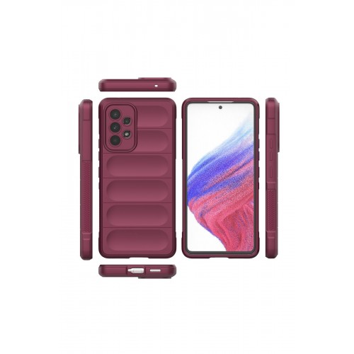 Newface Samsung Galaxy A53 5G Kılıf Optimum Silikon - Bordo Newface Samsung Galaxy A53 5G Kılıf Optimum Silikon - Bordo