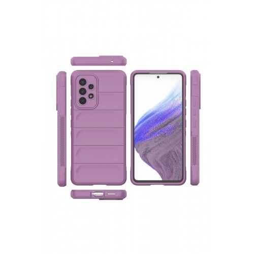 Newface Samsung Galaxy A53 5G Kılıf Optimum Silikon - Mor Newface Samsung Galaxy A53 5G Kılıf Optimum Silikon - Mor