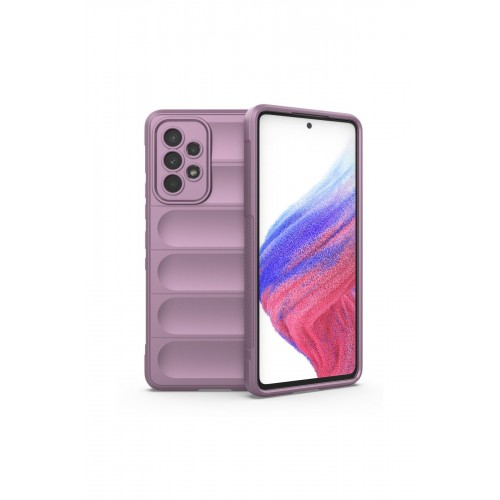 Newface Samsung Galaxy A73 5G Kılıf Optimum Silikon - Mor Newface Samsung Galaxy A73 5G Kılıf Optimum Silikon - Mor