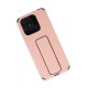Newface Xiaomi Poco C40 Kılıf Mega Standlı Silikon - Pudra Newface Xiaomi Poco C40 Kılıf Mega Standlı Silikon - Pudra
