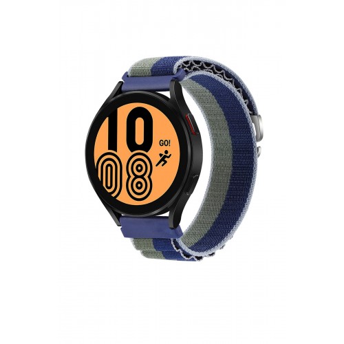 Newface Watch 22mm KR410 Kumaş Kordon - Lacivert-Yeşil Newface Watch 22mm KR410 Kumaş Kordon - Lacivert-Yeşil
