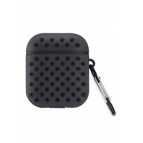 Newface Airpods 2 (2.nesil) Spor Delikli Kılıf - Siyah-Siyah Newface Airpods 2 (2.nesil) Spor Delikli Kılıf - Siyah-Siyah