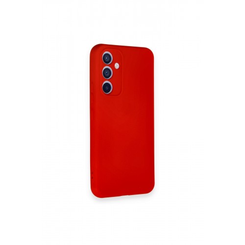Newface Samsung Galaxy A54 5G Kılıf Nano içi Kadife Silikon - Kırmızı Newface Samsung Galaxy A54 5G Kılıf Nano içi Kadife Silikon - Kırmızı