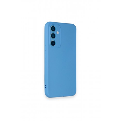 Newface Samsung Galaxy A54 5G Kılıf Nano içi Kadife Silikon - Mavi Newface Samsung Galaxy A54 5G Kılıf Nano içi Kadife Silikon - Mavi